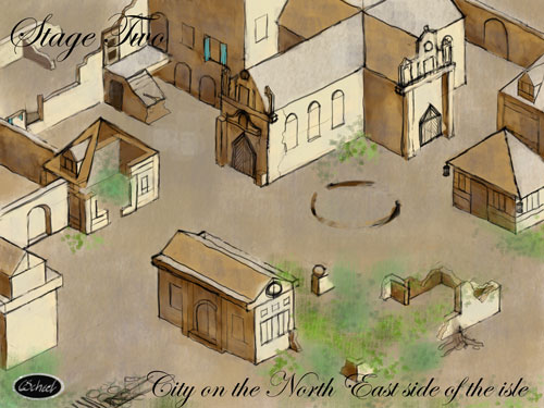 Charlotte Scheel gameart game art koncept kunst concept art isometric isometrisk by city