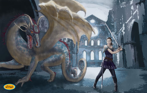 Charlotte Scheel gameart game art koncept kunst concept art Drage dragon fantasy 