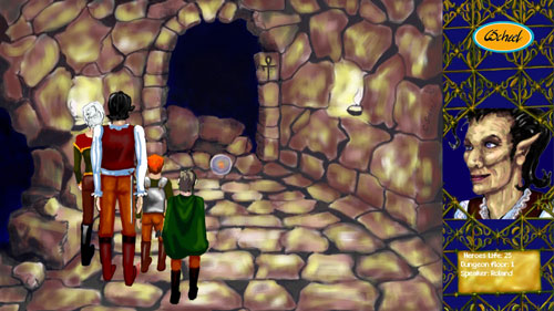 charlotte scheel 2d game art hule cave dungeon