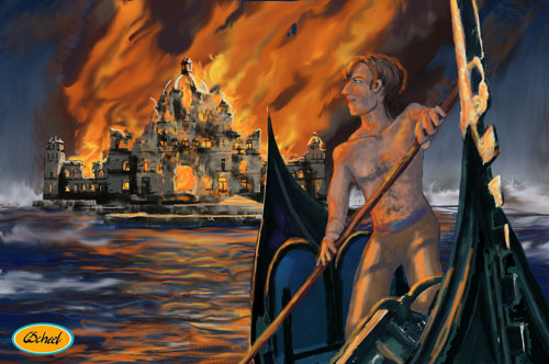 Charlotte Scheel gameart game art koncept kunst concept art Venice