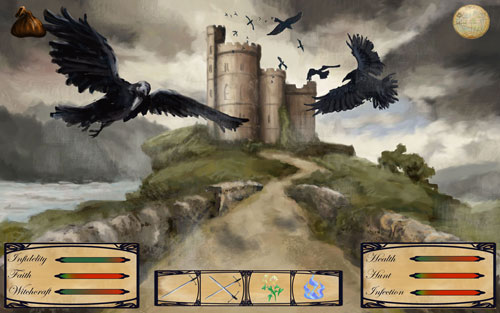 Charlotte Scheel gameart game art koncept kunst concept art gui userinterface game interface