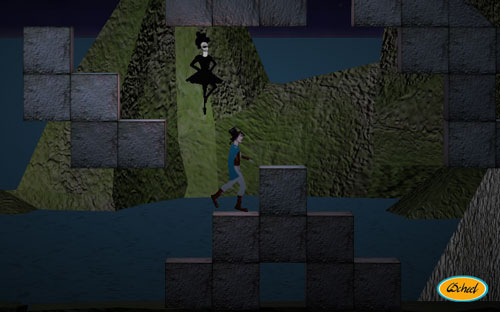 puzzle platformer 3d spil 3d game game design Charlotte Scheel