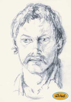 tegning portræt drawing portrait
